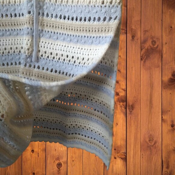 Jessica Simpson Women’s XS Pull On Elastic Waist Crochet Maxi Skirt Slit Boho - Picture 5 of 5